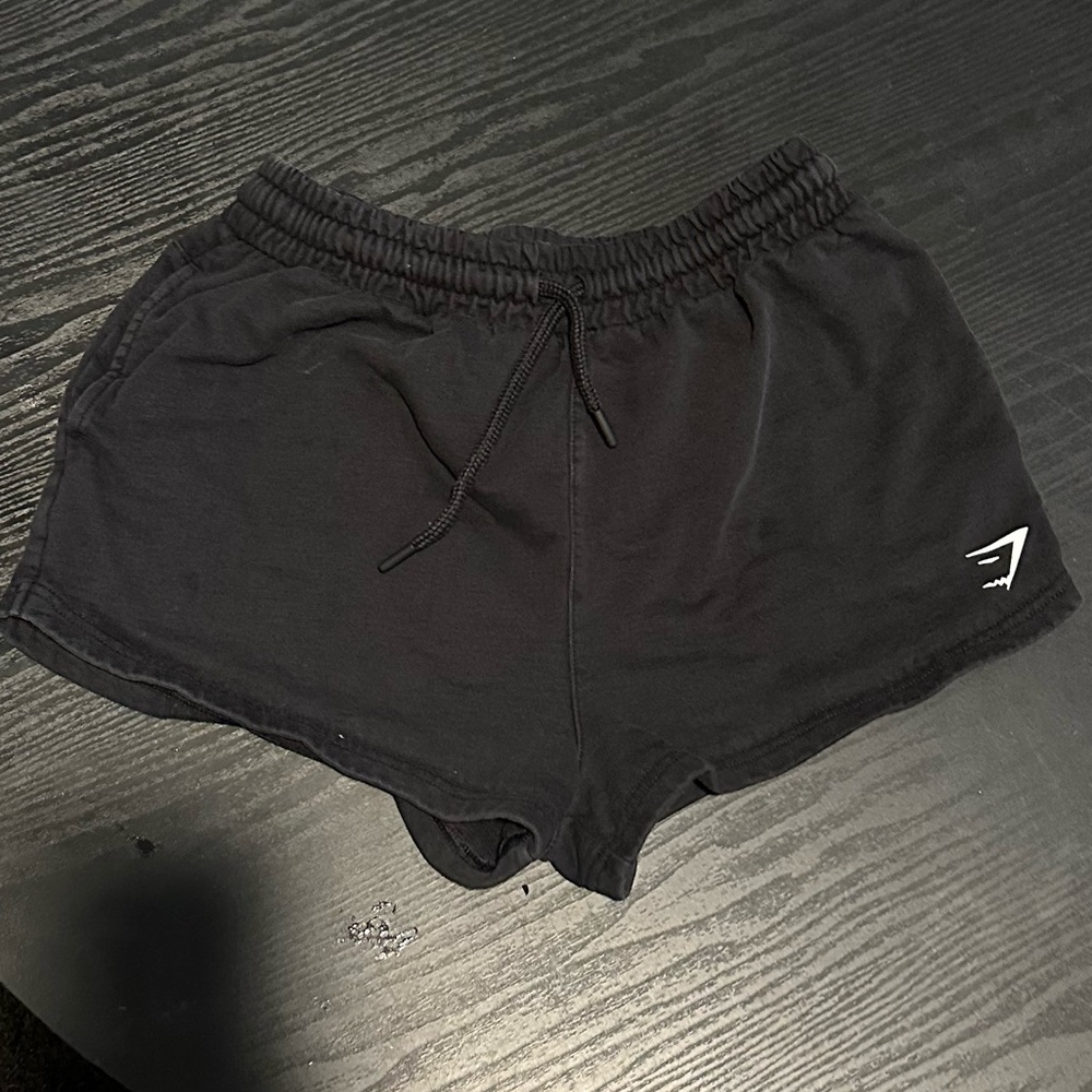 Gymshark Black Athletic Shorts Lightweight Design